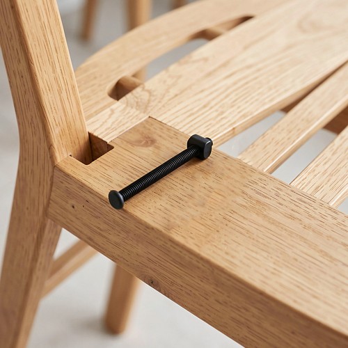 20sets black furniture bolt - black,