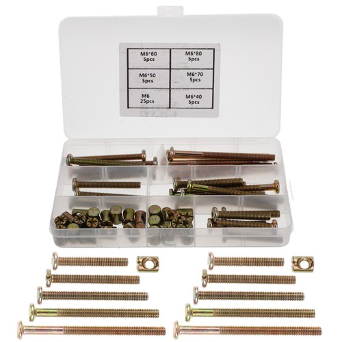 Pcs barrel nut bed frame - ,