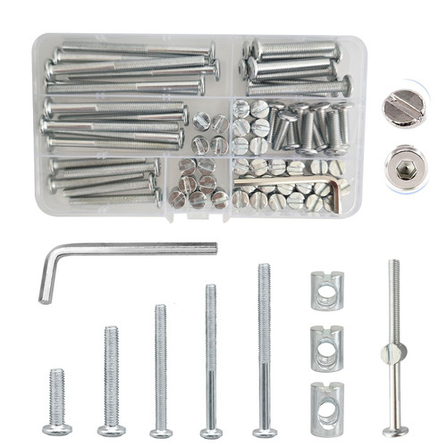 Bed bolts nuts - nuts, 36pcs