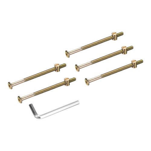 Pack m8x120mm bed frame hex - bed,